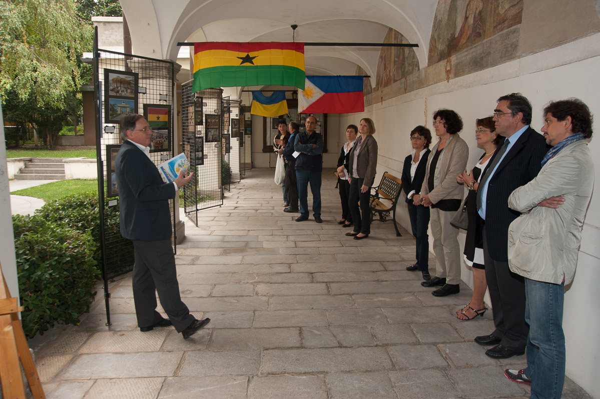 Inaugurazione della mostra fotografica alla festa dei Colori 2012